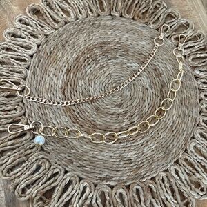2 Elegant Gold Purse Chains
